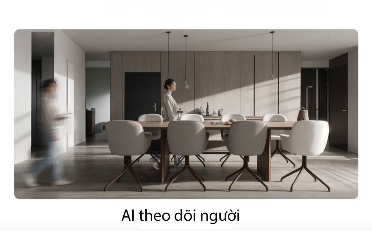 Camera thông minh Aqara E1 bản Quốc Tế Camera thông minh Aqara E1 theo dõi cử chỉ hành động người