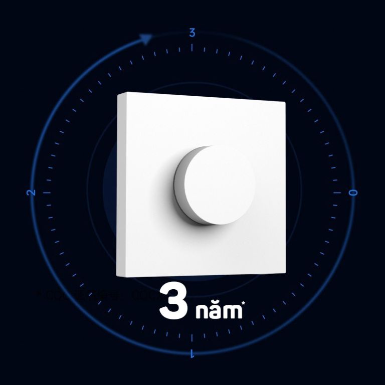 Công tắc không dây Aqara H1 Smart Rotary Knob Công tắc không dây Aqara H1 Smart Rotary Knob có pin bền bỉ