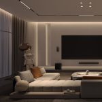 Dimmer Aqara T1 Pro điều chỉnh độ sáng cho phòng khách