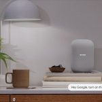 Google Nest Audio: hình ảnh thể hiện thực tế cho khu vực làm việc và giải trí