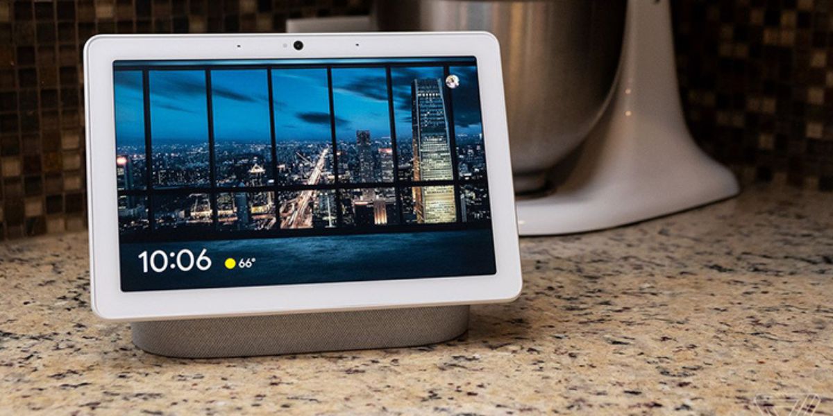 Google Nest Hub Max - Màn hình thông minh tối tân từ Google Google Nest Hub Max: Kích thước màn hình 10 inch