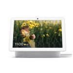 Google Nest Hub Max màu xám hình chính diện