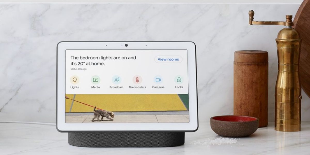 Google Nest Hub Max - Màn hình thông minh tối tân từ Google Google Nest Hub Max: Điều khiển thiết bị nhà thông minh trực quan