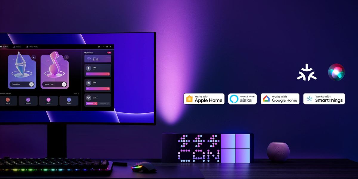 Đèn LED RGB trang trí thông minh Yeelight Cube Đèn Led Thông Minh Yeelight Cube
