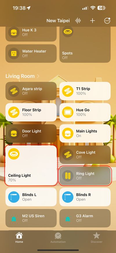 Review Đèn Ốp Trần Aqara Ceiling Light T1M Màn hình chính