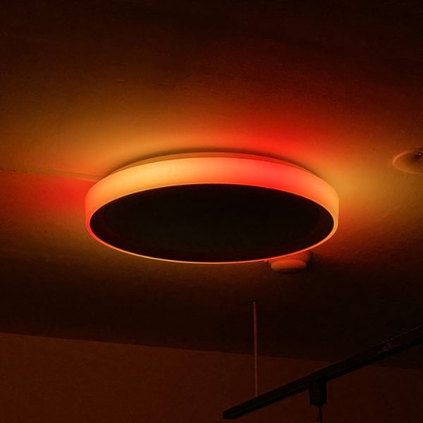 Review Đèn Ốp Trần Aqara Ceiling Light T1M Cam và vàng