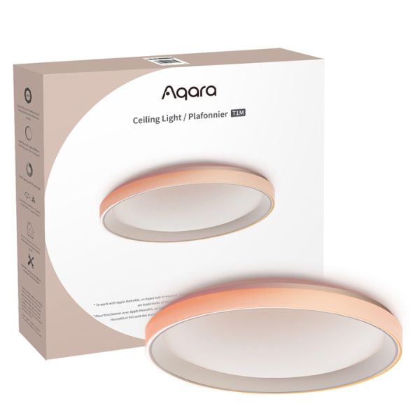 Review Đèn Ốp Trần Aqara Ceiling Light T1M Aqara Ceiling Light T1M bao bì bản Quốc Tế